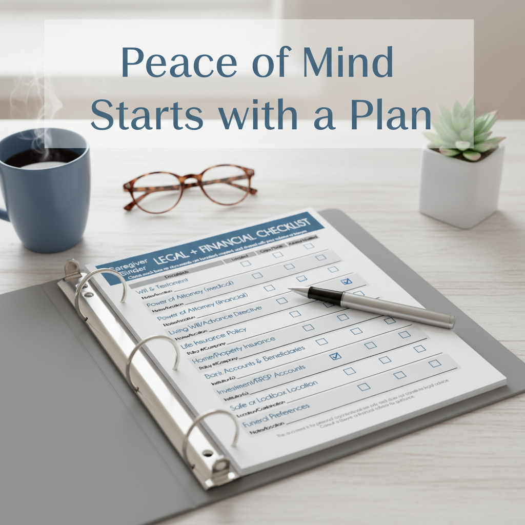 Caregiver Binder Essentials – 6 Page Printable Bundle