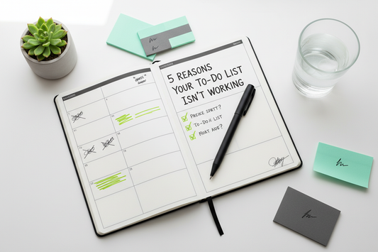 5 Reasons Your To-Do List Isn't Working (And What ADHD Brains Actually Need)
