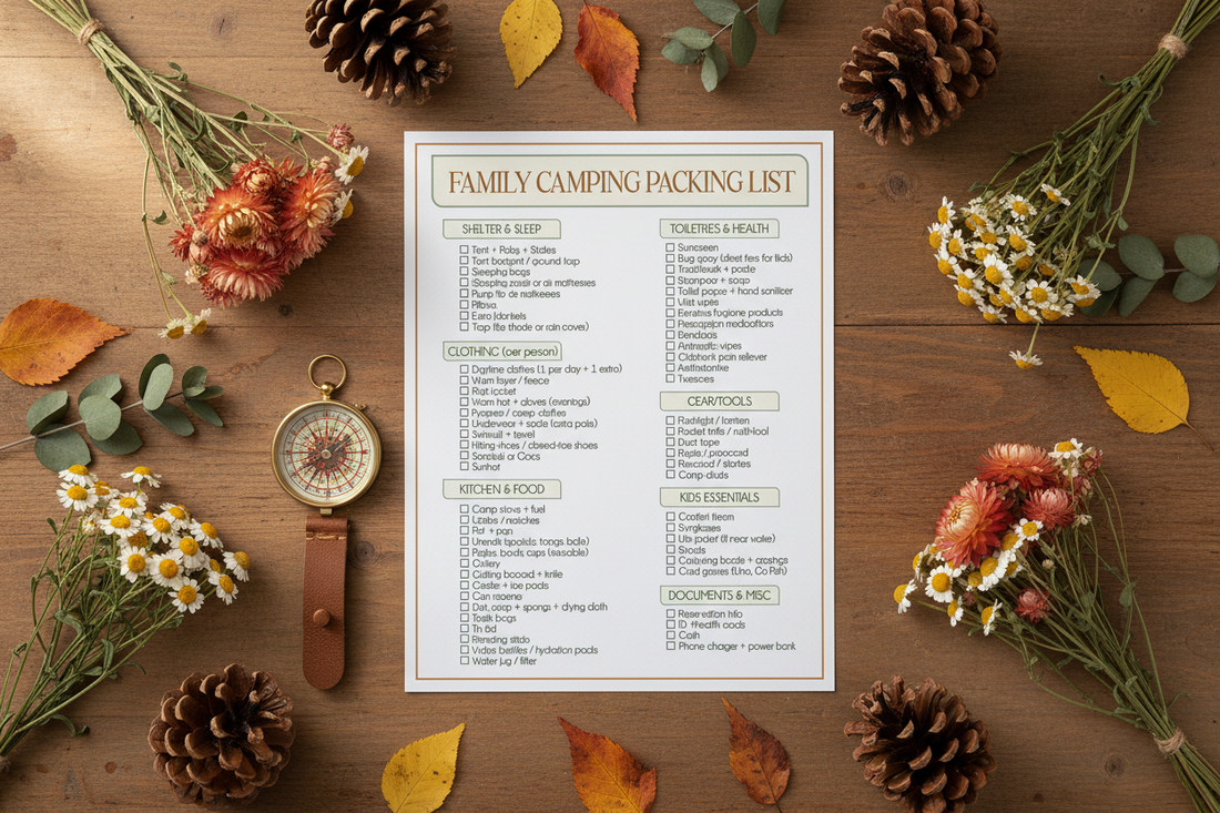 How to Plan the Perfect Family Camping Trip (+ Free Packing List!)