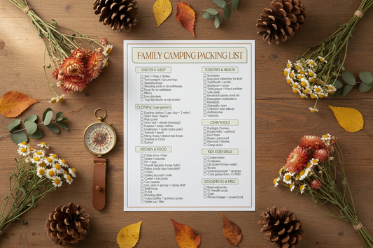 How to Plan the Perfect Family Camping Trip (+ Free Packing List!)
