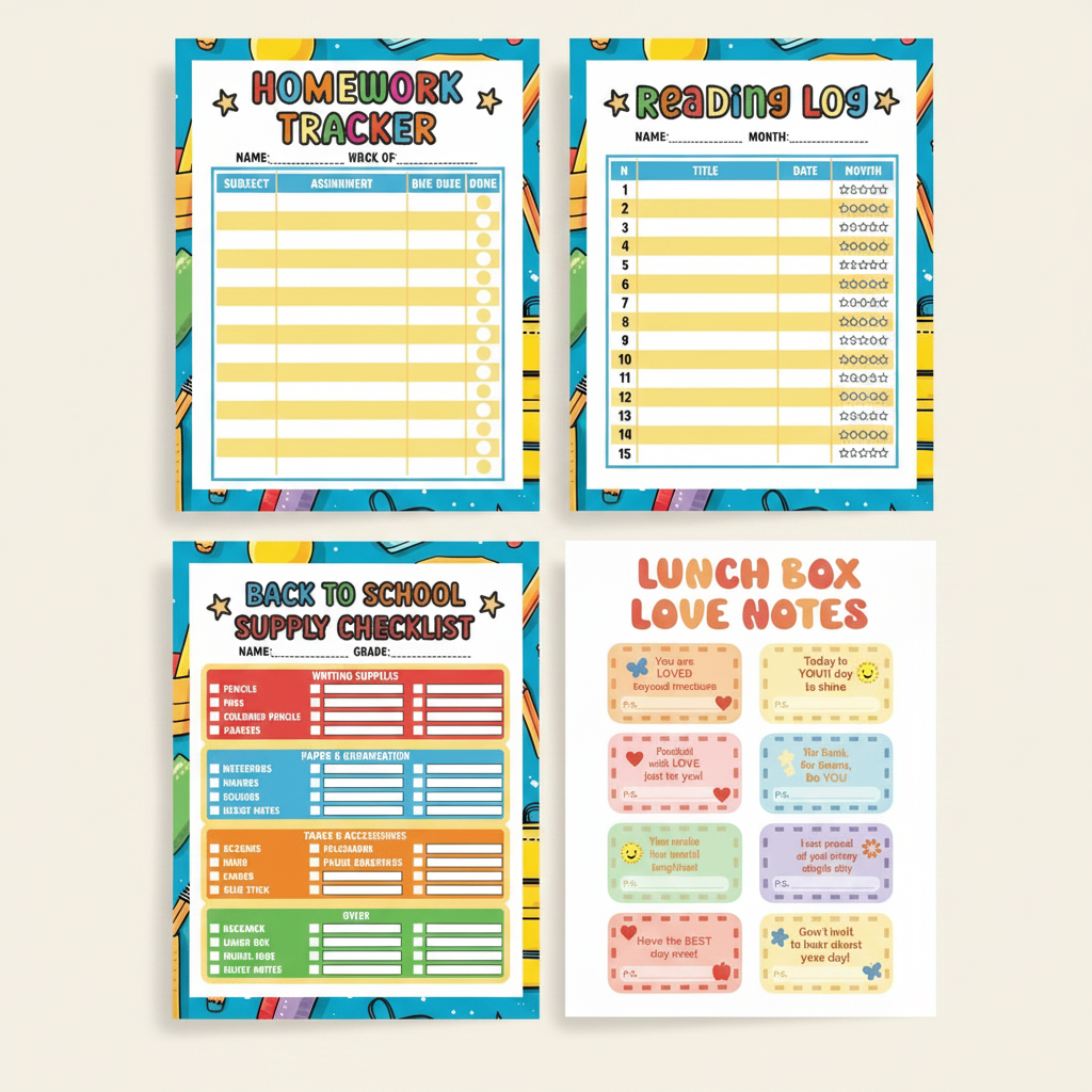 Back to School Bundle - Neutral Background