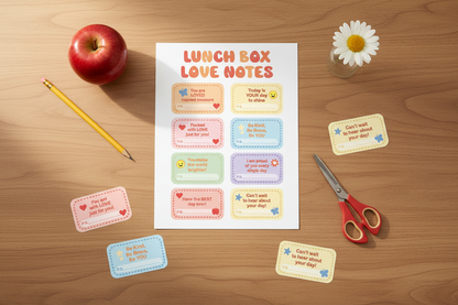 Back to School Printable Bundle | 4-Page PDF Set
